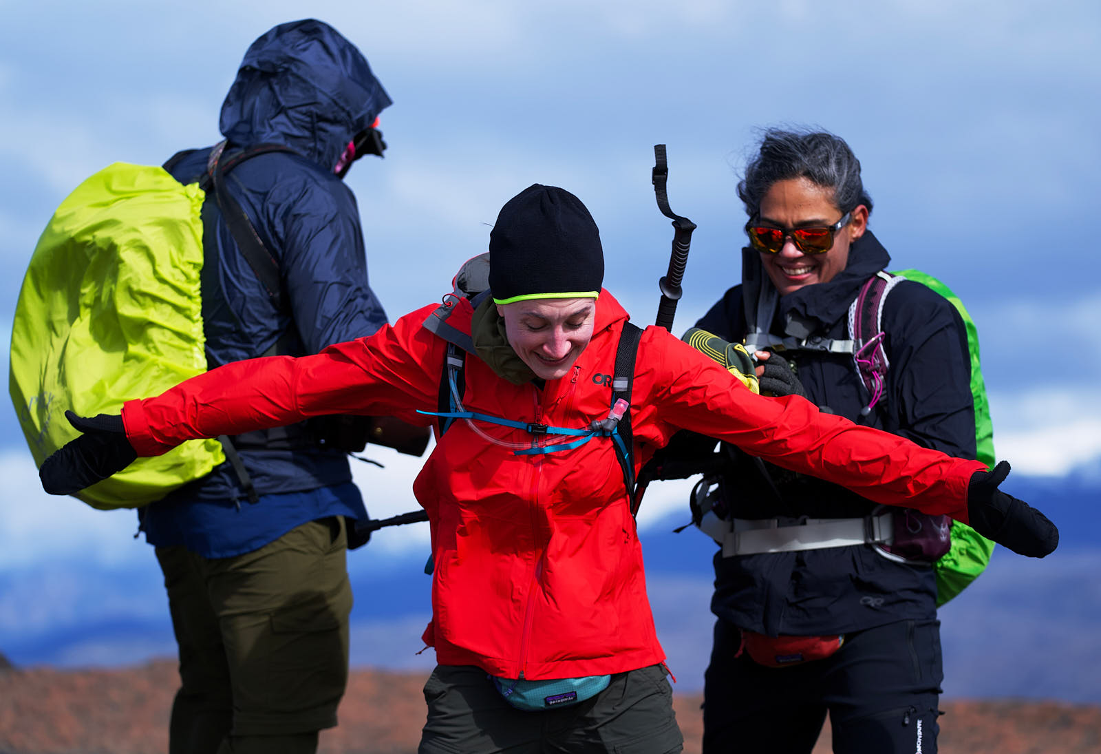 Why fight a 90mph wind when you can instead let it support you?