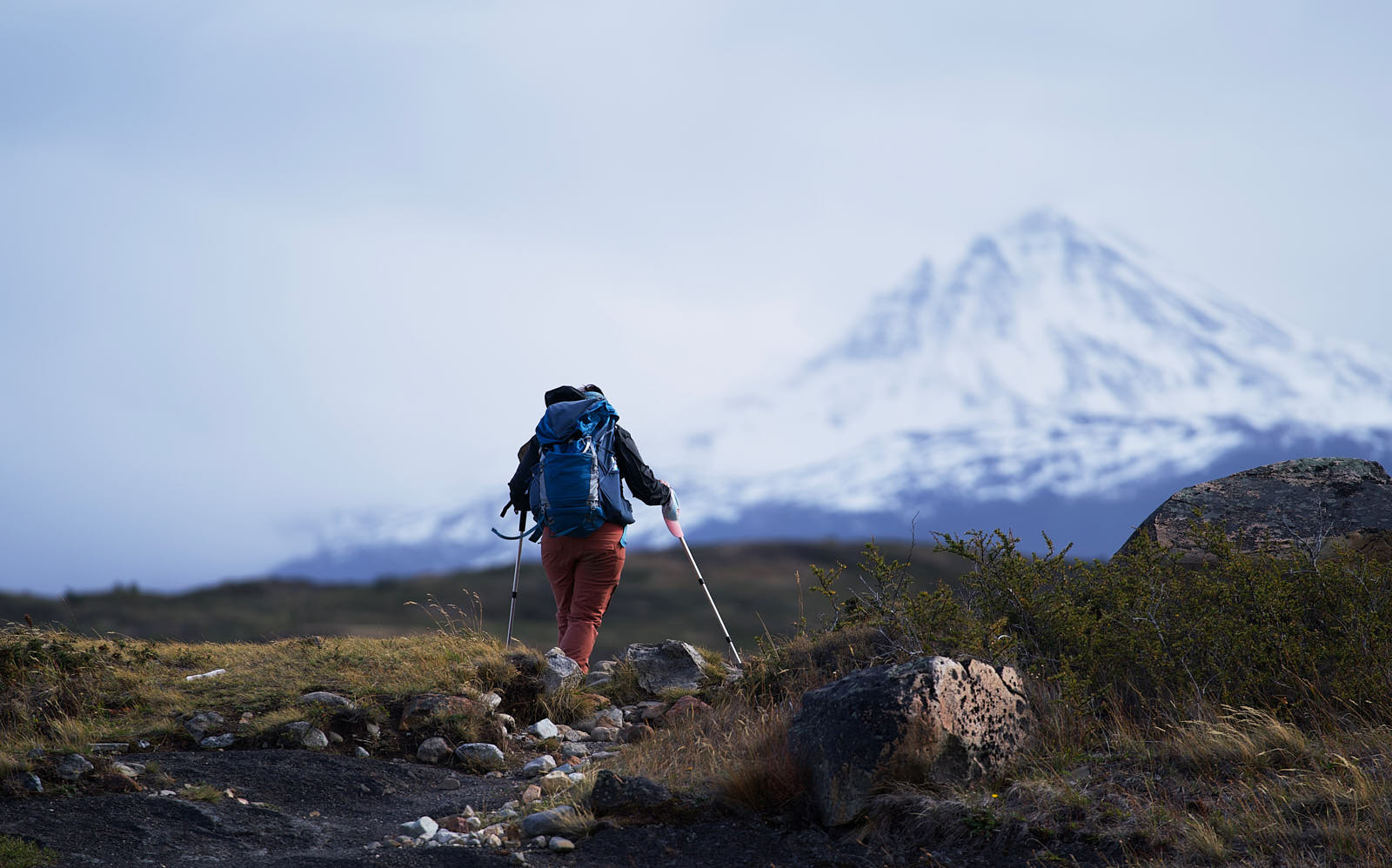 Incessant winds make hiking in Patagonia uniquely challenging