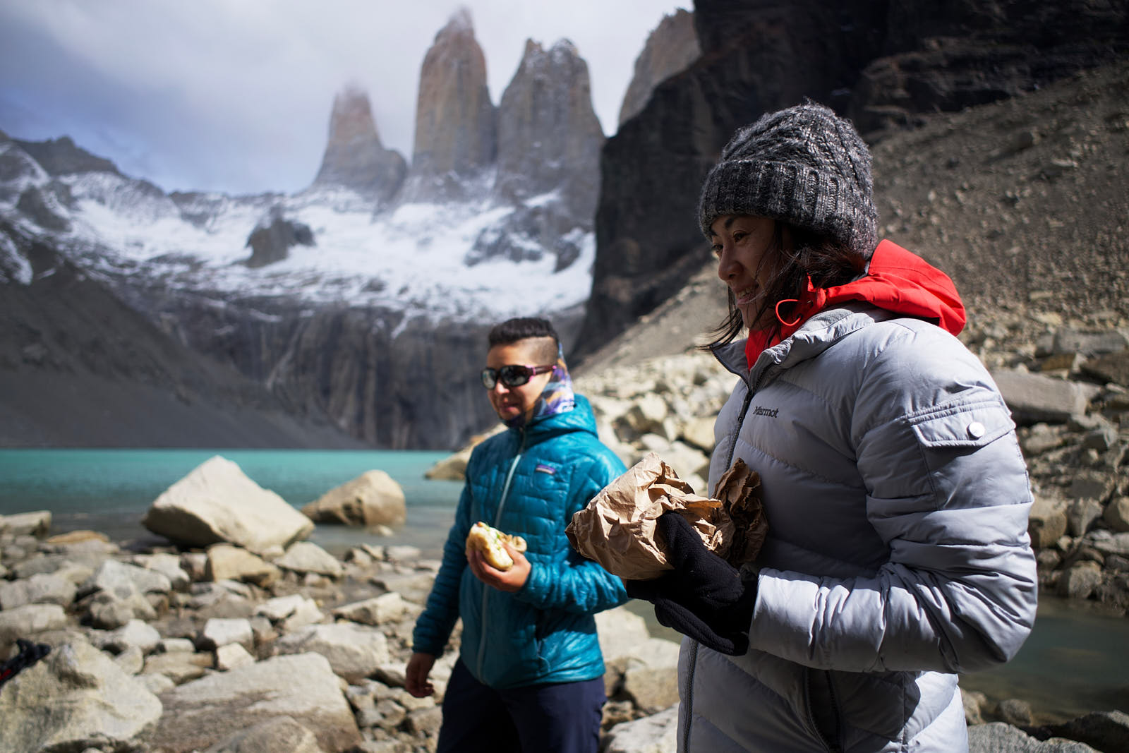 Pinacle reached, time for lunch at Mirador las Torres